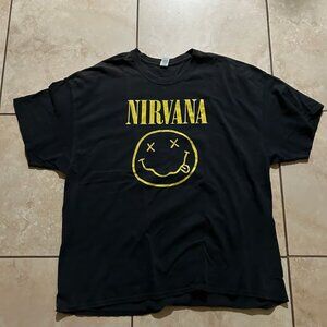 NWT Nirvana Black T shirt Full Size